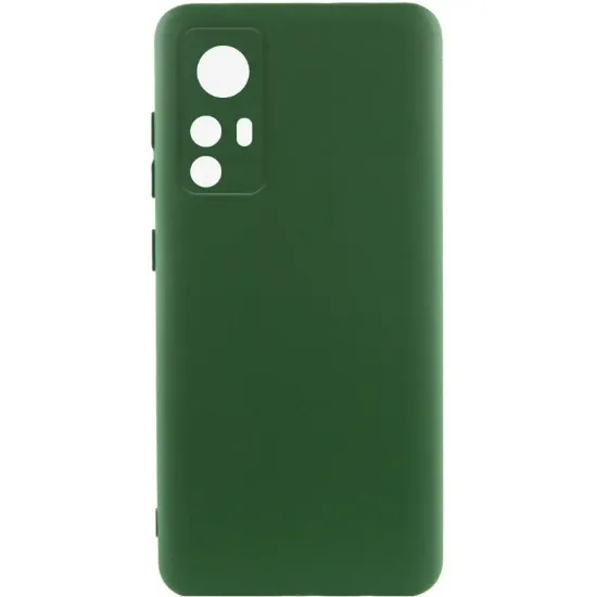 Чохол-накладка Silicone Case Full Camera Xiaomi Redmi Note 12S Dark Green