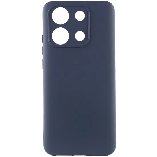 Чохол-накладка Silicone Case Full Camera Xiaomi Redmi Note 13 Pro 5G Midnight Blue