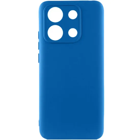 Чохол-накладка Silicone Case Full Camera Xiaomi Redmi Note 14S Navy Blue