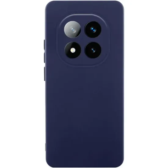 Чохол-накладка Silicone Case Full Camera Xiaomi Redmi Note 15 Темно-Синій