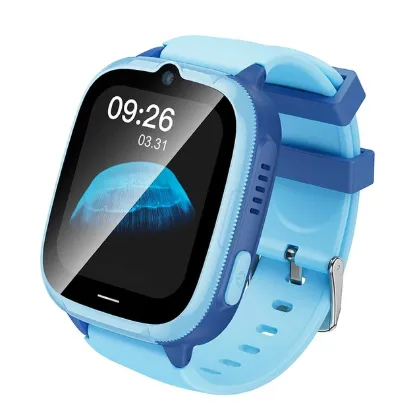 Дитячий годинник з GPS трекером HOCO Y106 4G Blue