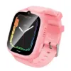 Дитячий годинник з GPS трекером HOCO Y106 4G Pink