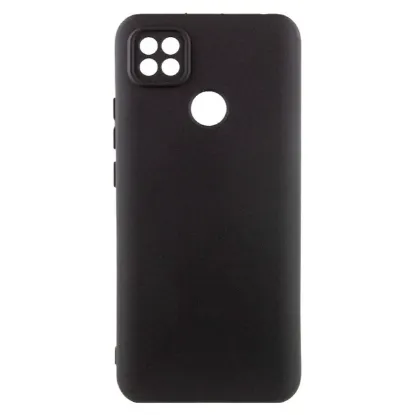 Чохол-накладка Silicone Case Full Camera Xiaomi Redmi 9C / 10A Black