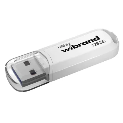 USB накопичувачі Wibrand 128Gb Marten White