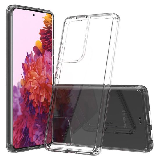 Чохол-накладка Duotone Samsung G998 S21 Ultra прозорий