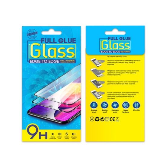 Захисне скло Full Glue Samsung A750 A7 2018 Black