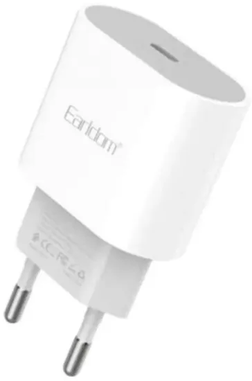 Зарядка 220V Earldom EU42C-C 20W/Type-C White