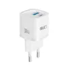 Зарядка 220V Relict JetMini GaN 30W/1xUSB/1xType-C White