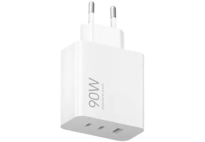 Зарядка 220V Xiaomi 90W HyperCharge Power Adapter 3-port (BHR087MEU) White 1181786