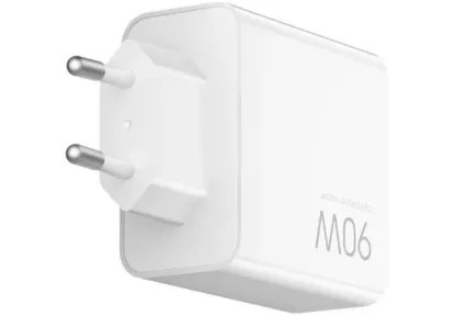 Зарядка 220V Xiaomi 90W HyperCharge Power Adapter 3-port (BHR087MEU) White 1181786
