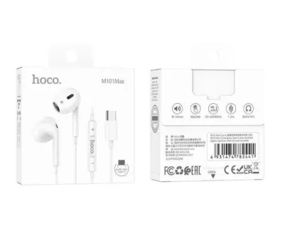 Навушники Hoco M101 Max Type-C White