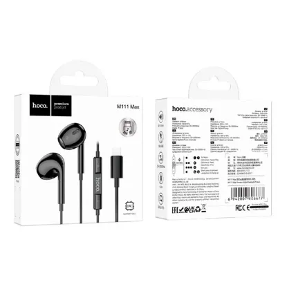 Навушники Hoco M111 Max Lightning Black