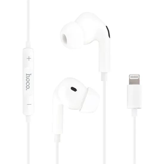 Навушники Hoco M111 Max Lightning White