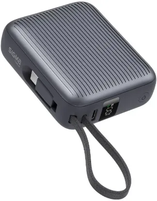 Зовнішні батареї Sigma 10000 mAh X-power SI10A5QL Grey