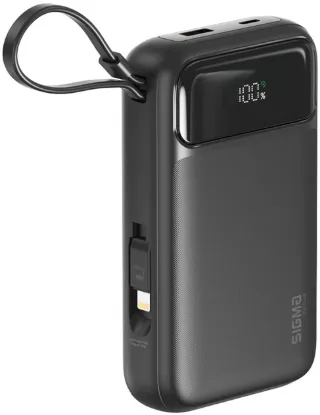 Зовнішні батареї Sigma 20000 mAh X-power SI20A8QL-MAG Black