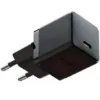 Зарядка 220V Baseus Palm Fast Charger 1C 20W EU + Type-C - Lightning Cable Black