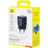 Зарядка 220V Baseus PicoGo GaN Fast Charger 45W Type-C Black