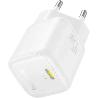 Зарядка 220V Baseus PicoGo GaN Fast Charger 45W Type-C White