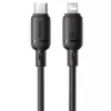 Кабелі Baseus Type-C to Lightning 20W 2m Silky (P10377700113-01) Black