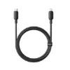 Кабелі Baseus Type-C to Lightning 20W 2m Silky (P10377700113-01) Black
