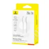 Кабелі Baseus Type-C to Lightning 20W 2m Silky (P10377700213-01) White