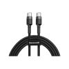 Кабелі Baseus Type-C to Type-C 1.0m 60W 3.0A Cafule CATKLF-GG1 Black