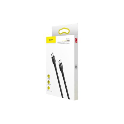 Кабелі Baseus Type-C to Type-C 1.0m 60W 3.0A Cafule CATKLF-GG1 Black