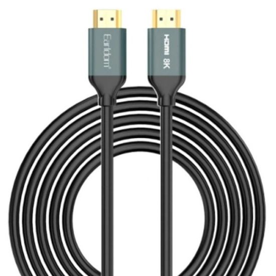 Кабелі Earldom W30 HDMI 8K 1.5m Black
