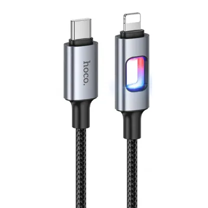 Кабелі HOCO U144 Type-C to Lightning 27W 1.2m Black