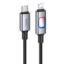 Кабелі HOCO U144 Type-C to Lightning 27W 1.2m Black
