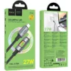 Кабелі HOCO U144 Type-C to Lightning 27W 1.2m Black