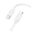 Кабелі HOCO X115 Type-C to Type-C 60W 1.0m White