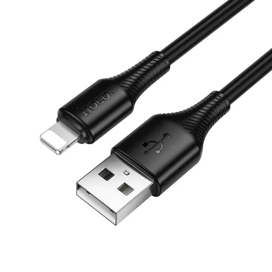 Кабелі HOCO X120 Lightning 2.4A 1.0m Black