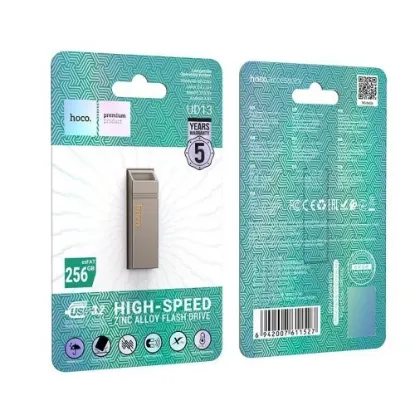 USB накопичувачі Hoco 256Gb UD13 USB3.2 Gray