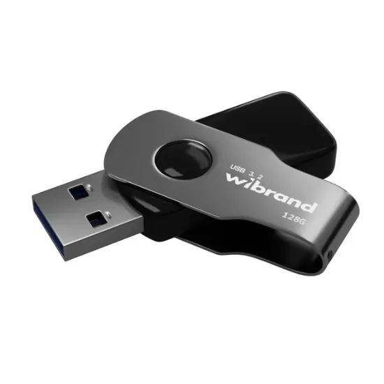 USB накопичувачі Wibrand 128Gb Gen 1 Lizard Black