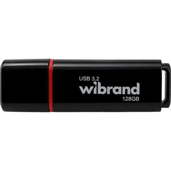 USB накопичувачі Wibrand 128Gb Scarab Black