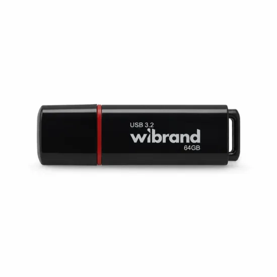 USB накопичувачі Wibrand 64Gb Scarab Black