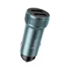 Зарядка 12V Hoco Z49 2xUSB Metal Grey
