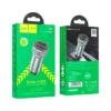 Зарядка 12V Hoco Z49 2xUSB Metal Grey