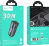 Зарядка 12V Hoco Z57 PD30W/1xType-C Metal Gray