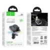 Зарядка 12V Hoco АЗП+FM E86 48W/PD30W/QC3.0 Black