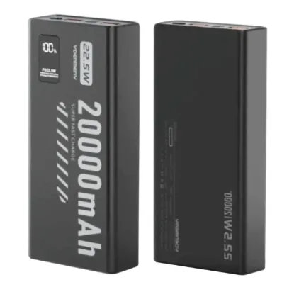 Зовнішні батареї Vdenmenv 20000 mAh DP45 Black