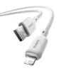 Кабелі Baseus Lightning 2.4A 1.0m Silky P10377702213-00 White